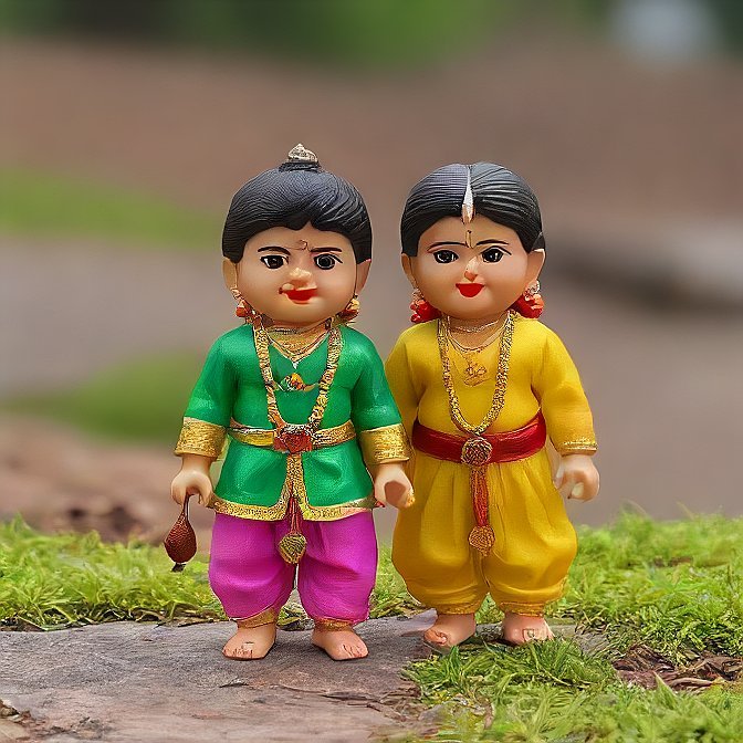 3D cartoon character art